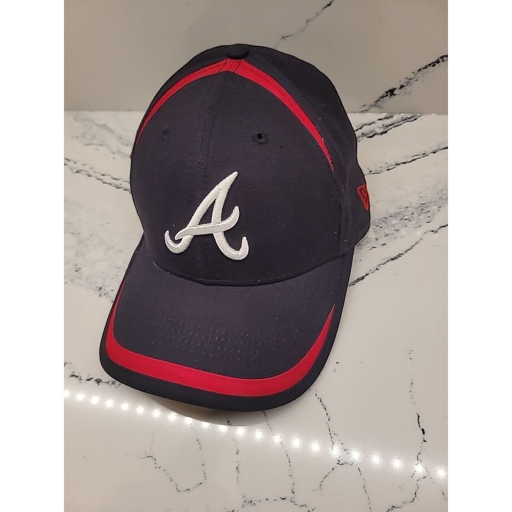 Atlanta Braves New Era 9Forty OSFA Blue And Red